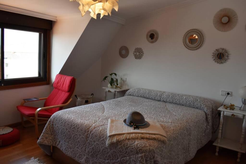 Precioso Atico En Pleno Centro De O Grove Appartement Buitenkant foto