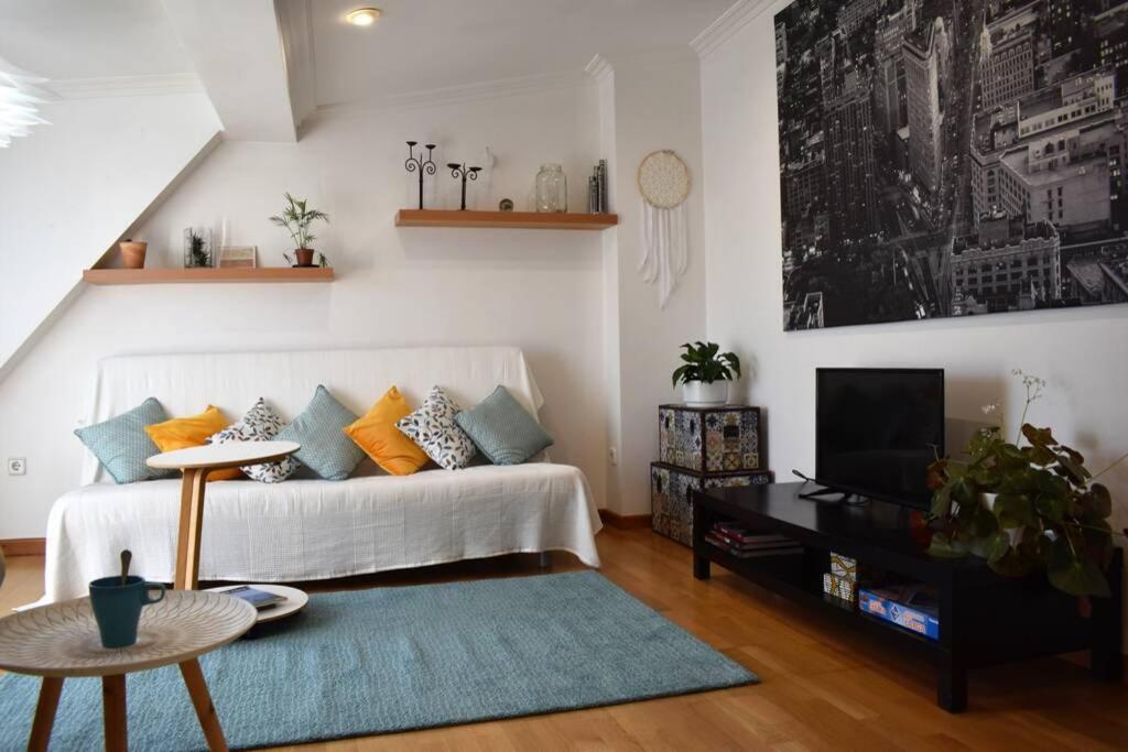 Precioso Atico En Pleno Centro De O Grove Appartement Buitenkant foto